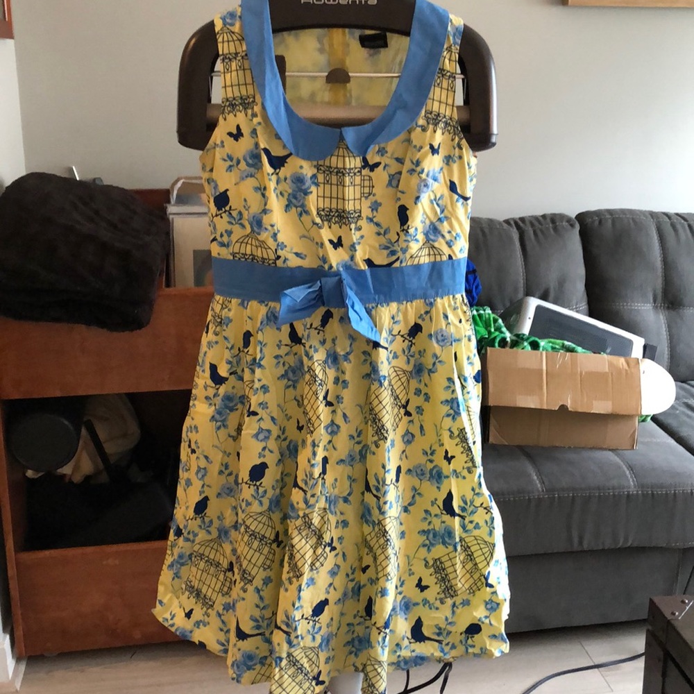 ModCloth bird cage dress.  gorgeous dress